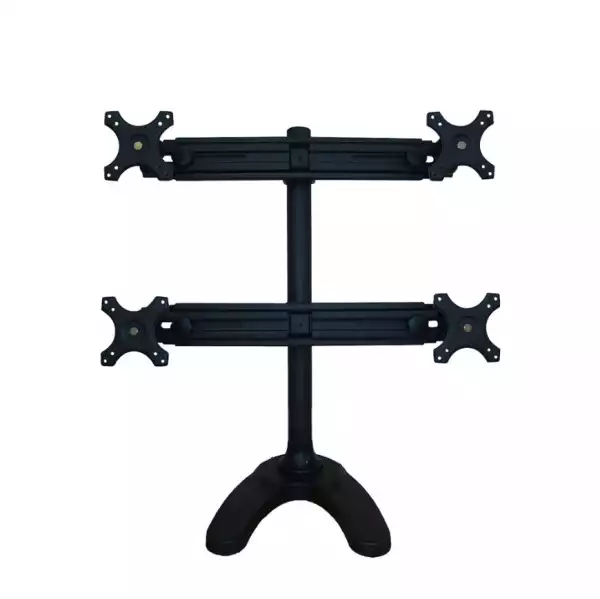 Neomounts Flat Screen Desk Mount (stand/grommet) for 4 Monitor Screens