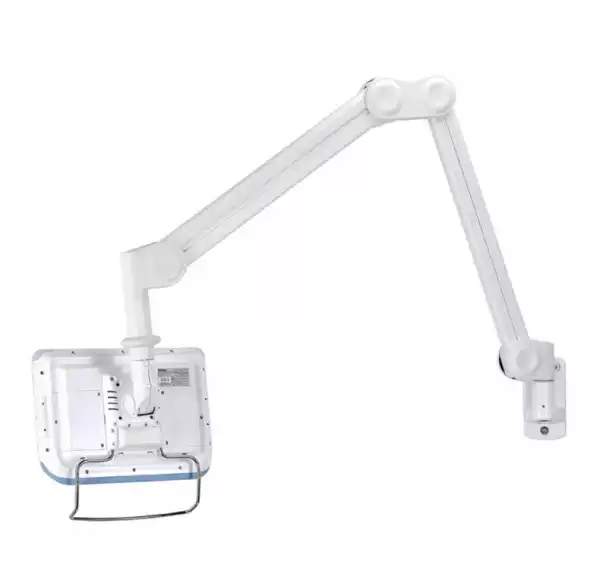 Neomounts Medical Monitor Wall Mount (Full Motion gas spring) for 10"-27" Screen - White