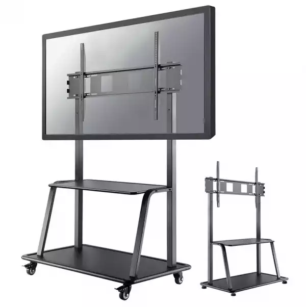 Neomounts Mobile Flat Screen Floor Stand (stand+trolley) (height: 137-162 cm) box 1&2