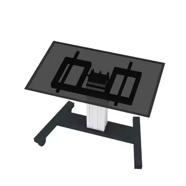 Neomounts Motorised Mobile Floor Stand (90° tilt) - VESA 200x200 up to 800x600