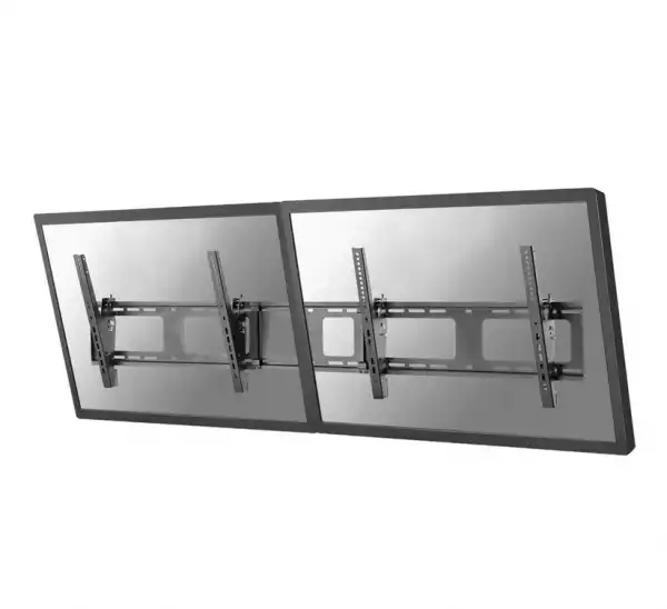 Neomounts Flat Screen Wall Mount for menu board - 2 screens - landscape