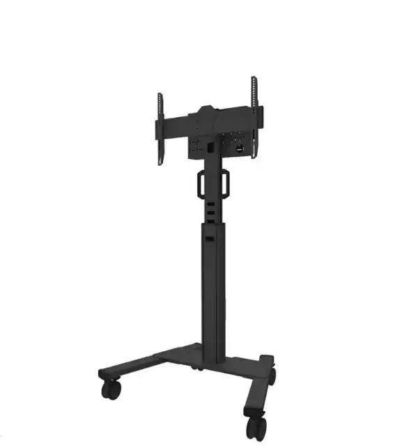 Neomounts Select Mobile Display Floor Stand (37-75") 10 cm. Wheels, Black