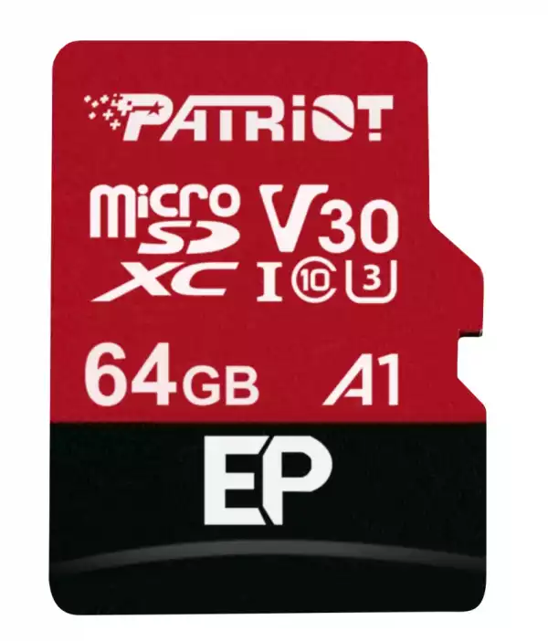 Patriot EP Series 64GB micro SDXC V30