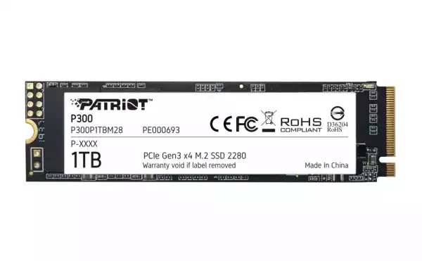 Patriot P300 1TB M.2 2280 PCIE
