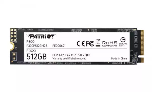 Patriot P300 512GB M.2 2280 PCIE