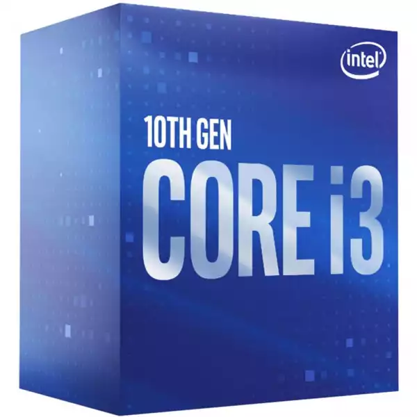 Процесор Intel Comet Lake Core i3-10105, 4 Cores, 3.70 GHz, 6MB, 65W, LGA1200, BOX