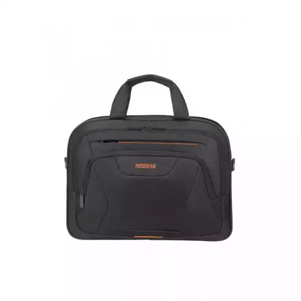 Samsonite At Work Laptop Bag 39.6cm/15.6" Black/Orange
