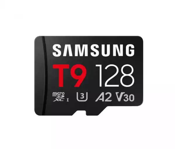 Samsung 128GB micro SD Card T9 UHS-I Read 200MB/s - Write 130MB/s Class 10 U3 V30 A2