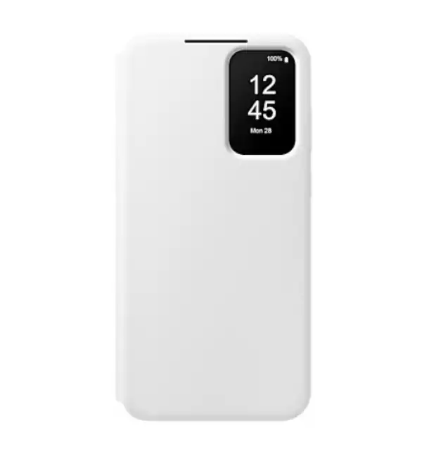 Samsung A35 Smart View Wallet Case White