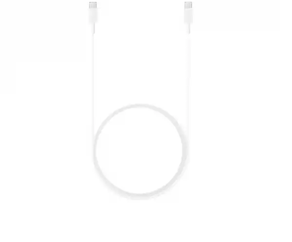 Samsung Cable USB-C to USB-C 1.8m (3A) White Samsung Cable USB-C to USB-C 1.8m (3A) White