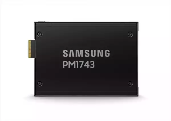Samsung Enterprise SSD PM1743 3.84TB TLC V6 Elan U.2 PCIe 2.5"  Read 6800 MB/s, Write 2700 MB/s