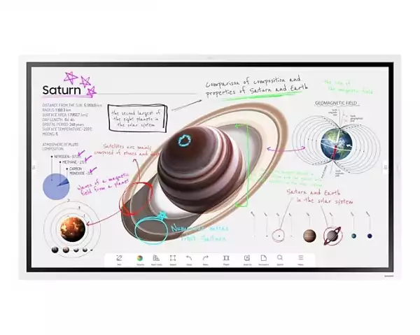 SAMSUNG Flip Pro Digital Flipboard 55inch 4K IR Touch HDMI USB LAN WiFi WPA2 Enterprise Bluetooth Tizen 6.5 SoC 2x10W 400x400