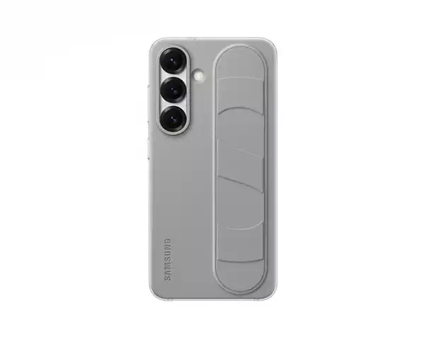 Samsung Galaxy S25 Case Standing Grip Gray