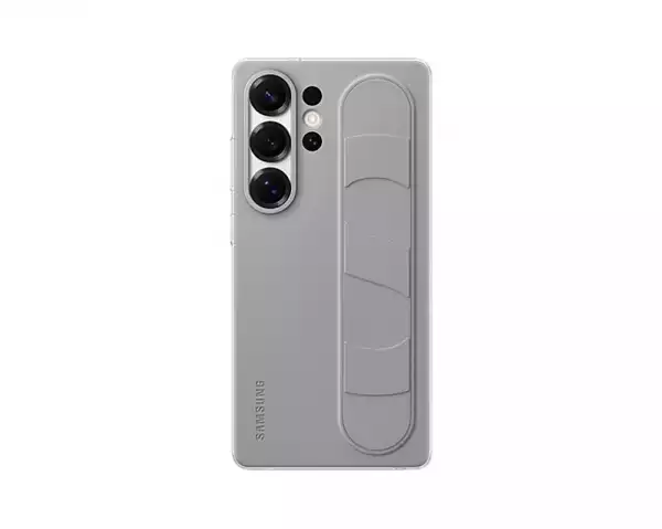 Samsung Galaxy S25 Ultra Case Standing Grip Gray