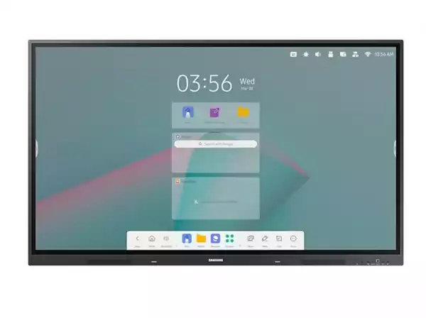 SAMSUNG WA75C Interactive Display 75inch UHD 4K 3840x2160 Multi Touch 8ms 400cd/m2 3x HDMI USB-C RJ45 WIFI OPS