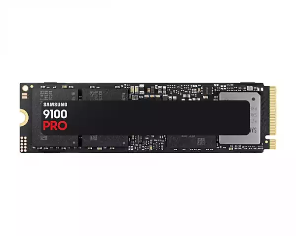 SAMSUNG 9100 PRO SSD NVMe M.2 1TB PCIe 5.0 14.700 MB/s Read 13.300 MB/s Write Internal SSD for Gaming and video editing Black