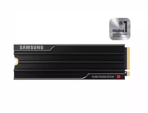 SAMSUNG 9100 PRO SSD Heatsink 8TB M.2 PCIe Gen 5.0 x2 NVMe 14.800 MB/s Read 13.400 MB/s Write Intertal SSD for PC-Gaming