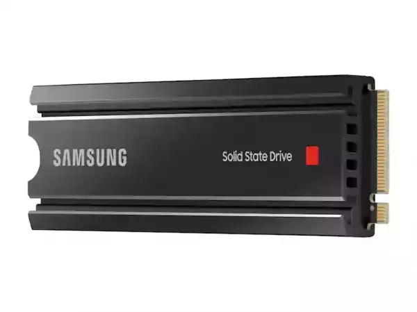 Samsung SSD 980 PRO Heatsink 2TB Int. PCIe Gen 4.0 x4 NVMe 1.3c, V-NAND 3bit MLC, Read up to 7000 MB/s, Write up to 5100 MB/s, Elpis Controller, Cache Memory 2GB DDR4