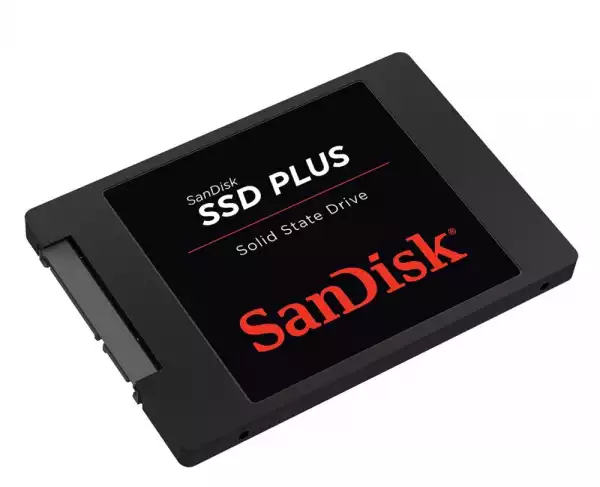 SANDISK SSD PLUS 120GB SSD, 2.5” 7mm, SATA 6Gb/s, Read/Write: 530 / 310 MB/s