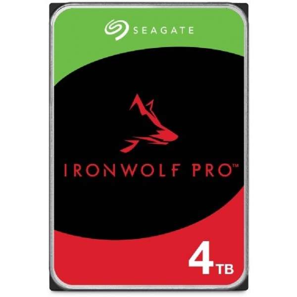 SEAGATE HDD Ironwolf pro NAS (3.5''/4TB/SATA/rmp 7200)