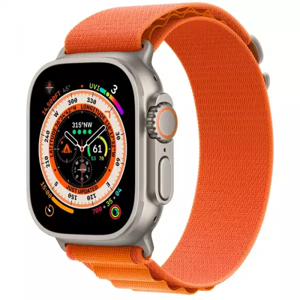 Смартчасовник APPLE WATCH ULTRA 49mm TI ORANGE ALP M