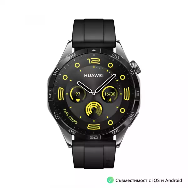 Смартчасовник Huawei GT4 Phoinix-B19F (Male), Black