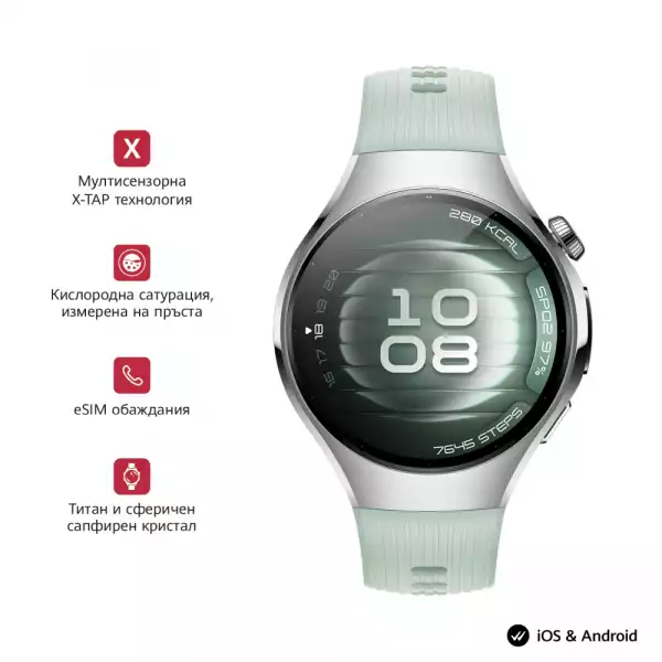 Смартчасовник Huawei Watch 5, Soc-L19F, Green