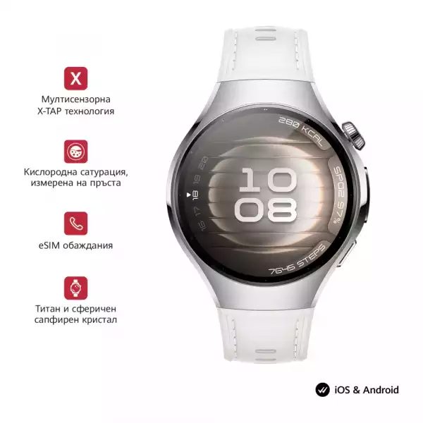 Смартчасовник Huawei Watch 5, Soc-L19L, White