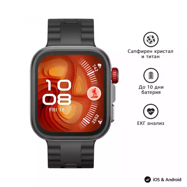 Смартчасовник Huawei Watch Fit 4 pro, Seiya-B29F, Black Смартчасовник Huawei Watch Fit 4 pro, Seiya-B29F, Black