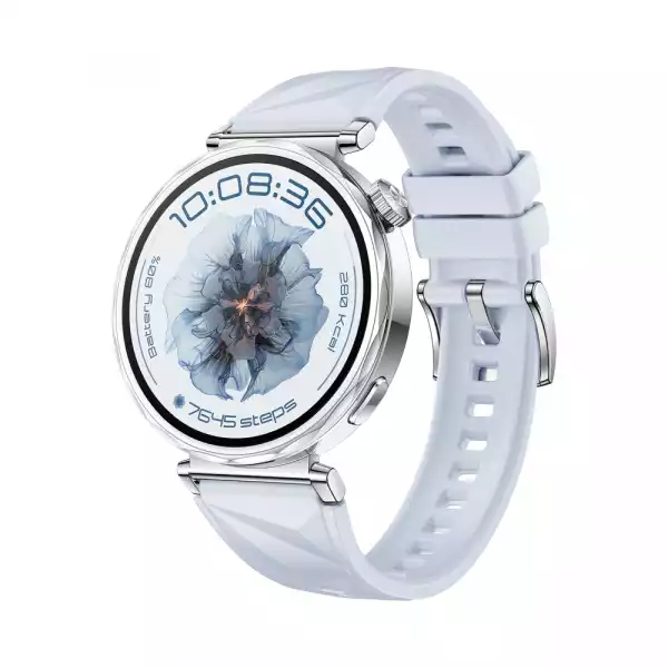 Смартчасовник Huawei Watch GT5 Jana-B19FC, 1.32", Amoled 466x466 PPI 352, , BT5.2 BLE/BR/EDR, 5ATM, 524mAh, Screenshot sharing, Battery life up to 7 days,Compatible with iOS and Android devices, Blue Fluoroelastomer + Huawei Scale 3, Dobby-B19