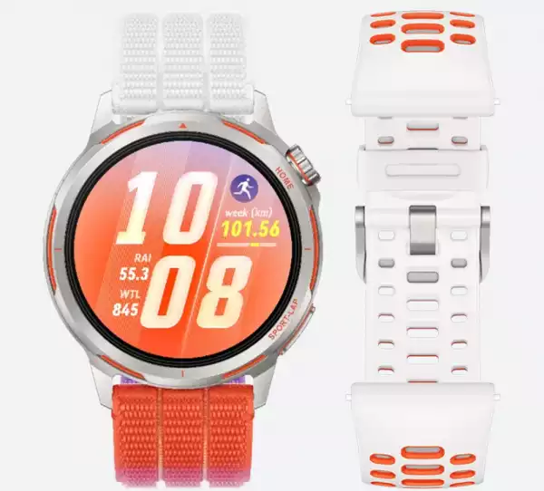 Смартчасовник Huawei Watch GT Runner 2 Chitu-B19W Dawn Orange + Huawei FreeArc Moose-T00 Grey