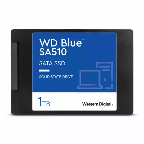 WD Blue SA510 SSD 1TB SATA III 6Gb/s cased 2.5inch 7mm internal single-packed POWERED BY SANDISK