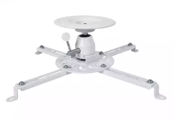 Sunne Ceiling/Bevel Projector Bracket, Ceiling to Projector 135mm, Tilt/Swivel -20°~+20°, 360 rotate max 25kg, universal mounting pattern up to 500mm width