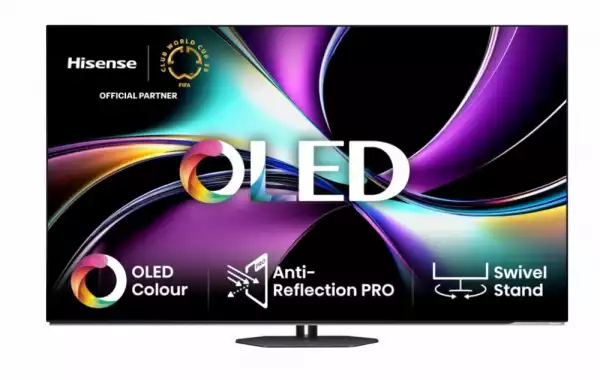 Телевизор Hisense 55" A85Q, 4K UHD OLED Smart TV, 120Hz, 1000 nits,HDMI 2.1, Game Mode Pro, AMD FreeSync Premium, Dolby Vision IQ & Atmos, Bluetooth, Alexa Built-in, Black Телевизор Hisense 55" A85Q, 4K UHD OLED Smart TV, 120Hz, 1000 nits,HDMI 2.1, Game Mode Pro, AMD FreeSync Premium, Dolby Vision IQ & Atmos, Bluetooth, Alexa Built-in, Black