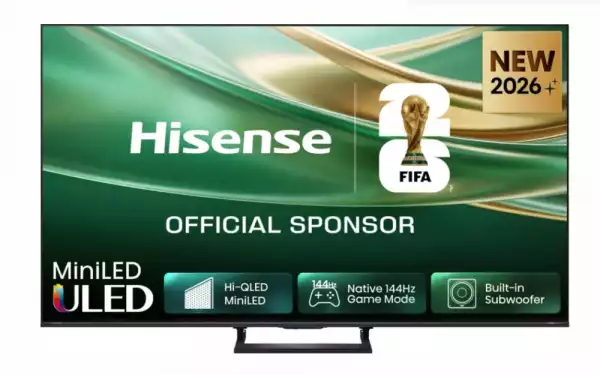 Телевизор Hisense 55" E8S, 4K Ultra HD 3840x2160, ULED, Quantum Dot,144 Hz,HDR 10+, HLG, Dolby Vision, DTS Virtual X, Smart TV, WiFi, Light Sensor, BT, Anyview Cast, 4xHDMI, 2xUSB, LAN, CI+, DVB-T2/C/S2, Singale Stand, Black Телевизор Hisense 55" E8S, 4K Ultra HD 3840x2160, ULED, Quantum Dot,144 Hz,HDR 10+, HLG, Dolby Vision, DTS Virtual X, Smart TV, WiFi, Light Sensor, BT, Anyview Cast, 4xHDMI, 2xUSB, LAN, CI+, DVB-T2/C/S2, Singale Stand, Black