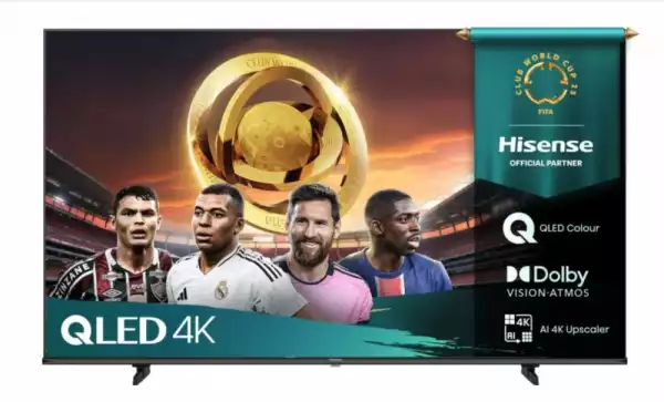 Телевизор Hisense 75" E7Q, 4K Ultra HD 3840x2160, QLED, Quantum Dot, HDR 10+, HLG, Dolby Vision, DTS Virtual X, Smart TV, Light Sensor, WiFi Direct, BT, Anyview Cast, 3xHDMI, 2xUSB, LAN, CI+, DVB-T2/C/S2, Black Телевизор Hisense 75" E7Q, 4K Ultra HD 3840x2160, QLED, Quantum Dot, HDR 10+, HLG, Dolby Vision, DTS Virtual X, Smart TV, Light Sensor, WiFi Direct, BT, Anyview Cast, 3xHDMI, 2xUSB, LAN, CI+, DVB-T2/C/S2, Black