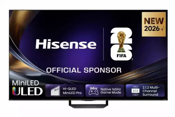 Телевизор Hisense 75"U7S Pro, 4K Ultra HD 3840x2160, ULED, FALD, Quantum Dot, 165Hz, IPS, HDR 10+, HLG, Dolby Vision IQ, Dolby Atmos, Smart TV, WiFi 5GHz, WiFi Direct, BT, Anyview Cast,light sensor,Solar Powered Remote, 4xHDMI, 2xUSB, LAN, CI+, DVB-T2/C/S2, Black Телевизор Hisense 75"U7S Pro, 4K Ultra HD 3840x2160, ULED, FALD, Quantum Dot, 165Hz, IPS, HDR 10+, HLG, Dolby Vision IQ, Dolby Atmos, Smart TV, WiFi 5GHz, WiFi Direct, BT, Anyview Cast,light sensor,Solar Powered Remote, 4xHDMI, 2xUSB, LAN, CI+, DVB-T2/C/S2, Black
