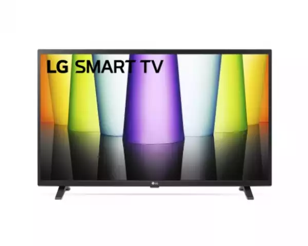 Телевизор LG 32LQ63006LA, 32" LED Full HD TV, 1920x1080, DVB-T2/C/S2, webOS Smart, Virtual surround Plus, Dolby Audio, WiFi, Active HDR, HDMI, Airplay2, CI, LAN, USB, Bluetooth, Two Pole Stand, Black