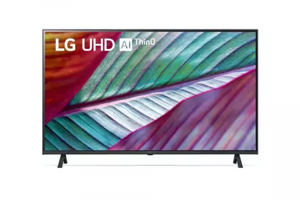 Телевизор LG 43UR75003LK, 43" 4K UltraHD TV 4K (3840 x 2160), DVB-T2/C/S2, webOS 23 Smart TV, ThinQ AI, a5 AI Processor 4K Gen6, WiFi, HDR10 pro, HLG, ALLM/HGiG, 4K Upscaling, AI Sound, Voice Controll, HDMI eARC, CI, LAN, USB, Bluetooth, 2 Pole Stand, Black Телевизор LG 43UR75003LK, 43" 4K UltraHD TV 4K (3840 x 2160), DVB-T2/C/S2, webOS 23 Smart TV, ThinQ AI, a5 AI Processor 4K Gen6, WiFi, HDR10 pro, HLG, ALLM/HGiG, 4K Upscaling, AI Sound, Voice Controll, HDMI eARC, CI, LAN, USB, Bluetooth, 2 Pole Stand, Black