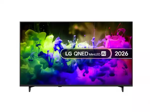 Телевизор LG 55QNED7EB3C, 55" 4K QNED MiniLED Smart TV, 3840x2160, DVB-T2/C/S2, Alpha 7 AI Processor, HDR10 / HLG, webOS 26 ThinQ, VRR / ALLM / HGiG, 4K Super Upscaling, WiFi 5, Bluetooth 5.3, AirPlay 2, LAN, CI, HDMI, AI Sound Pro, Google Cast, 2 pole Stand Телевизор LG 55QNED7EB3C, 55" 4K QNED MiniLED Smart TV, 3840x2160, DVB-T2/C/S2, Alpha 7 AI Processor, HDR10 / HLG, webOS 26 ThinQ, VRR / ALLM / HGiG, 4K Super Upscaling, WiFi 5, Bluetooth 5.3, AirPlay 2, LAN, CI, HDMI, AI Sound Pro, Google Cast, 2 pole Stand