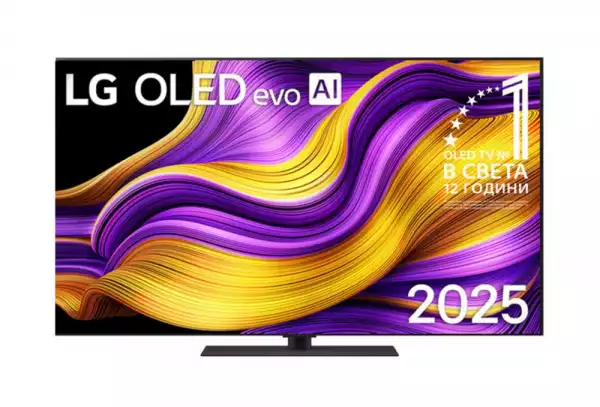 Телевизор LG OLED65G53LS, 65" UHD OLED evo, 4K (3840 x 2160), DVB-C/T2/S2, Full Cinema Screnn, Alpha 11 AI 4K, 120Hz Native (VRR 144Hz), ThinQ AI, HDR10, VRR, NVIDIA G-SYNC, AMD FreeSync, Dolby Vision, Dolby Atmos, Wi-Fi 6, Bluetooth, HDMI, USB, Airplay 2, IC slot