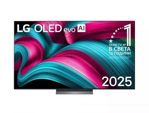 Телевизор LG OLED77C51LA, 75" UHD OLED evo, 4K (3840 x 2160), DVB-C/T2/S2, Full Cinema Screnn, Alpha 9 AI 4K Gen8, 120Hz Native (VRR 144Hz), ThinQ AI, HDR10, VRR, NVIDIA G-SYNC, AMD FreeSync, Dolby Vision, Dolby Atmos, Wi-Fi 6, Bluetooth, HDMI, USB, Airplay 2, IC