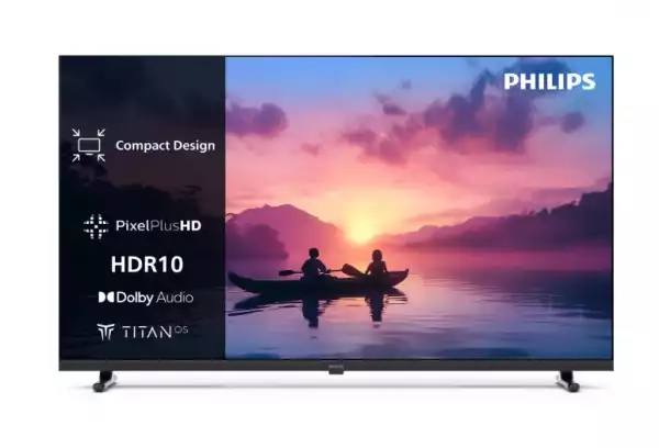 Телевизор Philips 32PFS6000/12, 32" FHD LED 1920x1080, DVB-T/T2/T2-HD/C/S/S2, HDR 10, HLG, Dolby Audio, Smart, Titian, Pixel Plus FHD, 8GB, HDMI*3, USB*2, 802.11n, 12W RMS, Black Телевизор Philips 32PFS6000/12, 32" FHD LED 1920x1080, DVB-T/T2/T2-HD/C/S/S2, HDR 10, HLG, Dolby Audio, Smart, Titian, Pixel Plus FHD, 8GB, HDMI*3, USB*2, 802.11n, 12W RMS, Black