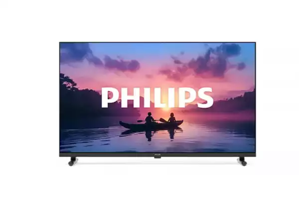 Телевизор Philips 40PFS6050/12, 40" 2K FHD DLED 1920x1080p, 60Hz, DVB-T/T2/T2-HD/C/S/S2, HDR 10, HLG, Dolby Audio, Smart, Titan 3.0, Pixel Plus HD, 8GB, HDMI*3, USB*2, 802.11n, 12W RMS, Black