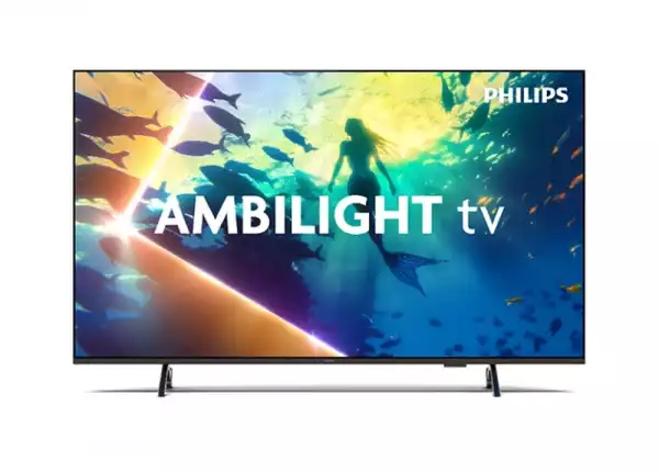 Телевизор Philips 50PUS8010/12, 50" 4K UHD LED, 3840x2160p, 60Hz, DVB-T/T2/T2-HD/C/S/S2, 60Hz, Ambilight 3, Pixel Precise UHD, HDR+, Titan OS, Dolby Atmos & DTS:X, 3*HDMI, 2*USB, VRR, 802.11ac, BT 5.2, 20W RMS, Black Телевизор Philips 50PUS8010/12, 50" 4K UHD LED, 3840x2160p, 60Hz, DVB-T/T2/T2-HD/C/S/S2, 60Hz, Ambilight 3, Pixel Precise UHD, HDR+, Titan OS, Dolby Atmos & DTS:X, 3*HDMI, 2*USB, VRR, 802.11ac, BT 5.2, 20W RMS, Black