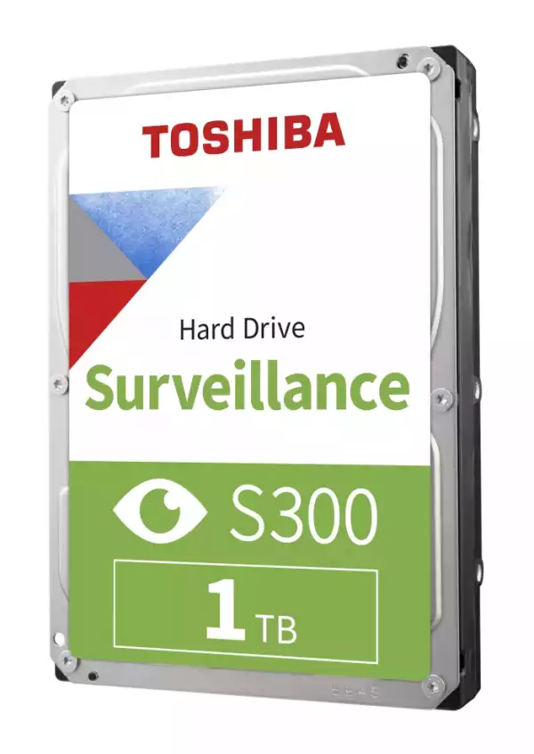 Toshiba S300 1TB CMR ( 3.5", 64MB, 5700 RPM, SATA 6Gb/s )