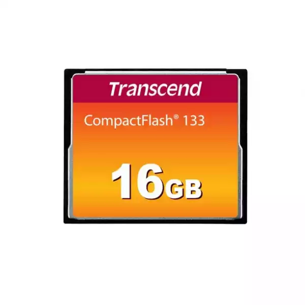 Transcend 16GB, CF Card, MLC, 133X