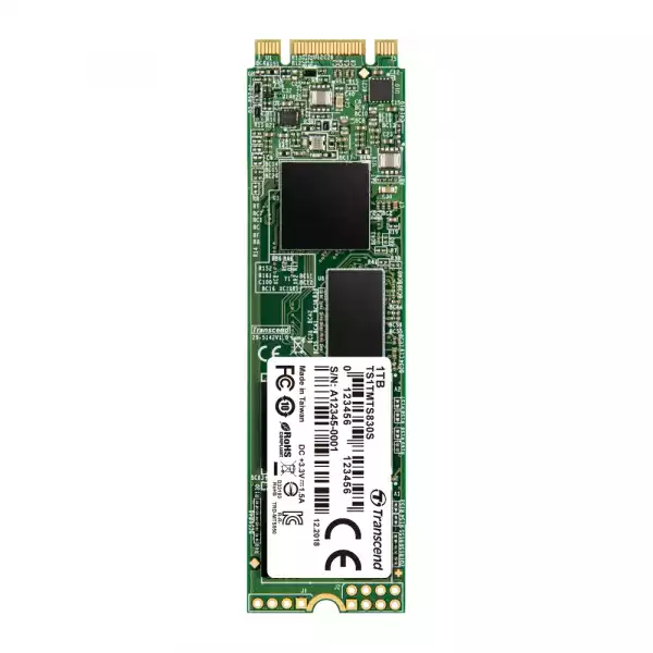 Transcend 1TB, M.2 2280 SSD, SATA3 B+M Key, TLC