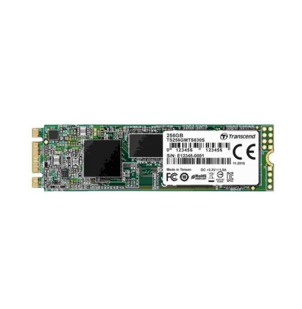 Transcend 256GB, M.2 2280 SSD, SATA3 B+M Key, TLC