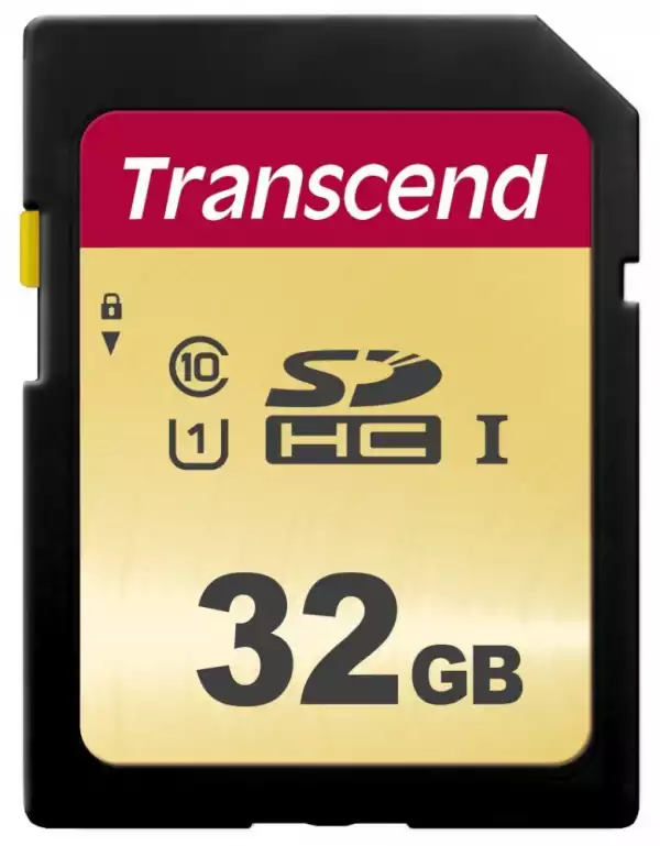 Transcend 32GB SD Card UHS-I U1, MLC